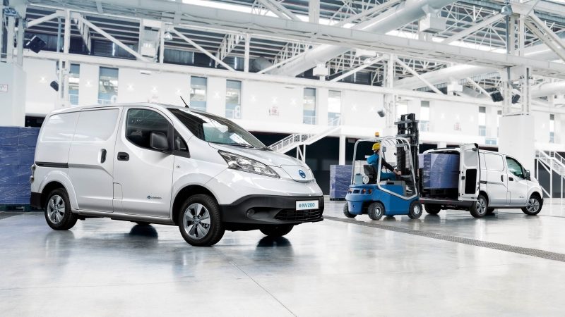 e-NV200 van