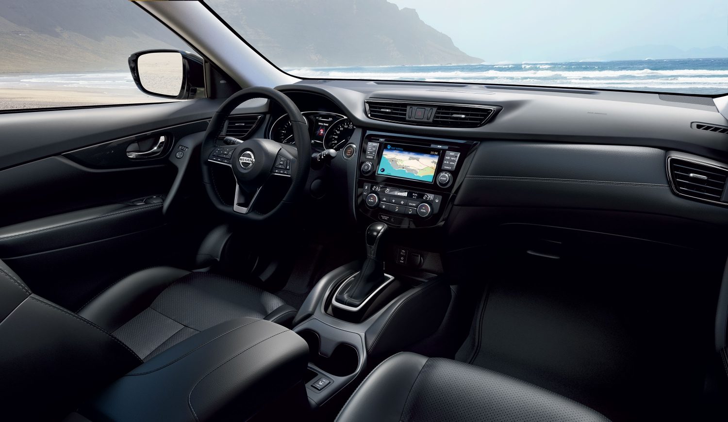 Système de navigation NissanConnect avec applications smartphone