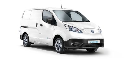Nissan e-NV200 3/4 front packshot