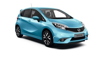 Nissan NOTE 3/4 front packshot