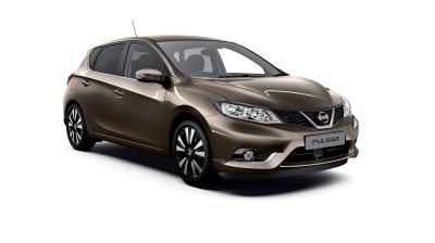 Nissan PULSAR 3/4 front packshot