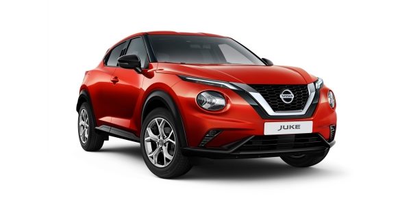 Nissan JUKE 3/4 front packshot