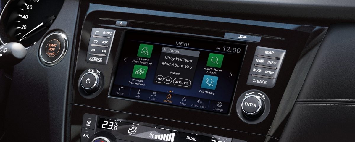 NissanConnect Navigationssystem