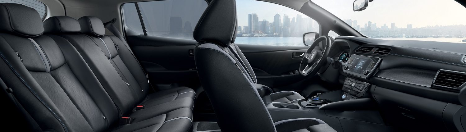 Nissan LEAF profiel interieur
