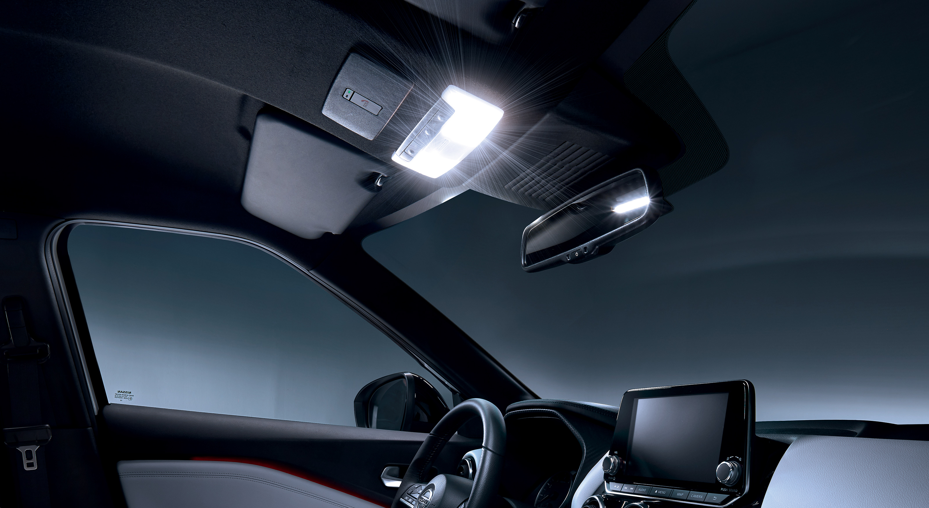 vue intérieure du Nouveau Nissan JUKE