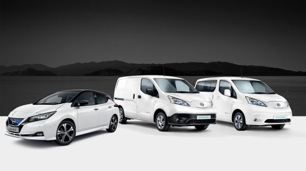 Nissan electric vehicle range