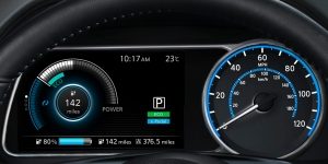 Nissan LEAF målere