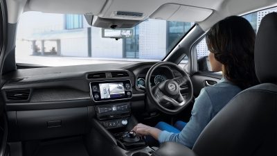 Nissan LEAF the intelligent around view mirror