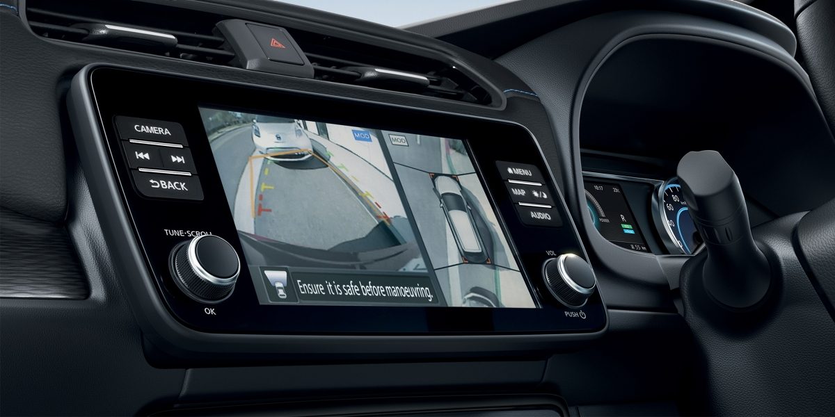 Nissan leaf - Intelligent around view monitor screen