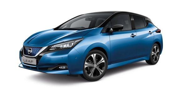 Nissan LEAF e+ blue