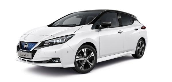 Nissan LEAF white