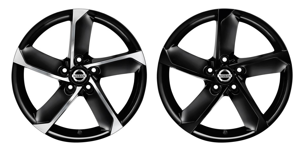 X-Trail 18" alloy wheel HIMALAYA diamond cut metallic black
