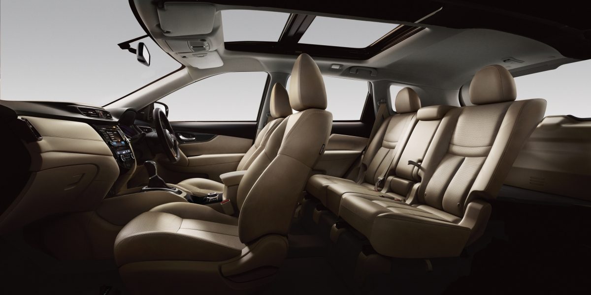 X-Trail large interior profile - beige leather
