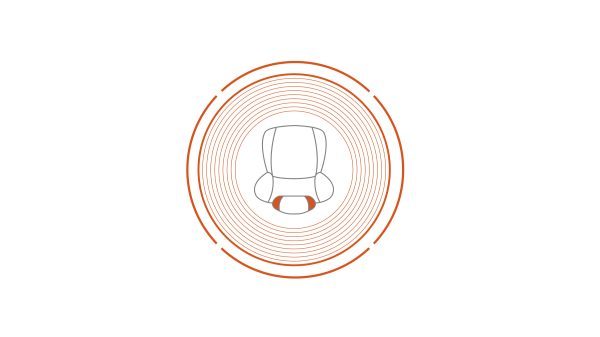 Nissan JUKE 2018: значок встроенного в подголовник динамика с высоким уровнем объемного звучания