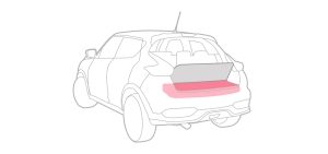 2018 Nissan JUKE modulable cargo level icon