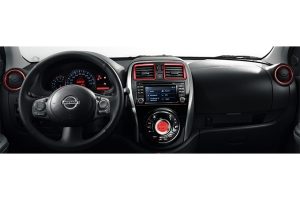 Nissan Micra - Pakiet trend - Inserty wewnętrzne