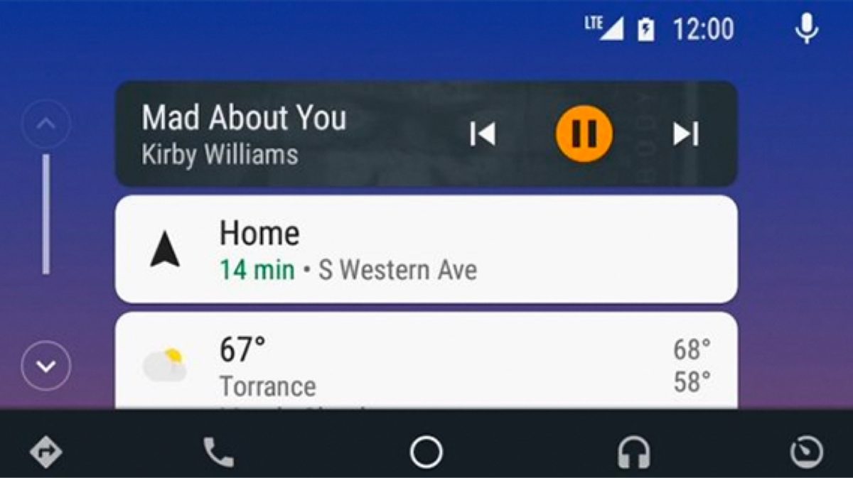 NISSAN MICRA N-Style Android Auto Bildschirm