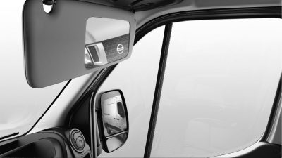 Nissan NV400 - Breedbeeldspiegel van passagier