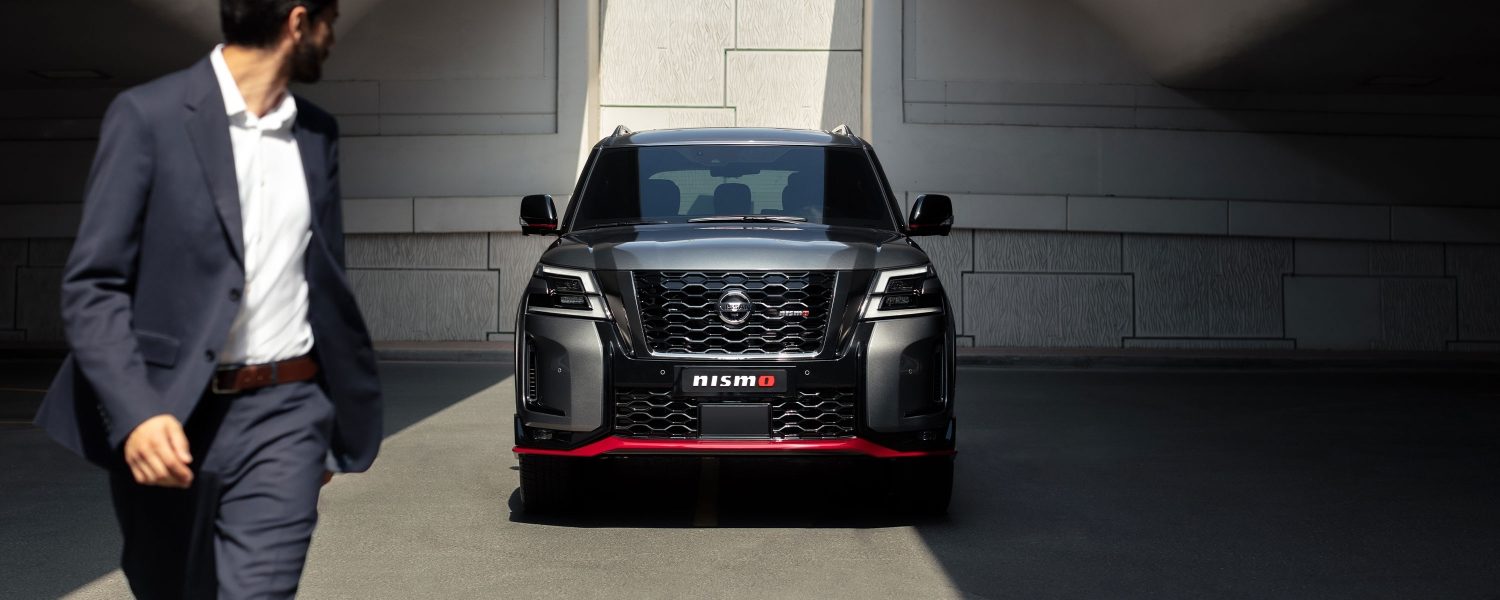Nissan PATROL NISMO in the garage