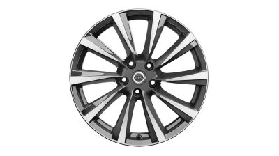 19"-LEICHTMETALLFELGEN WIND DIAMANTGESCHLIFFEN, DARK GREY