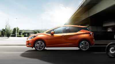 nissan micra exterior portocaliu