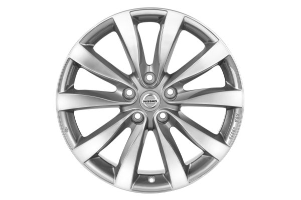 Nissan Murano - 18" ЛЕГКОСПЛАВНЫЙ ДИСК RAY, ТЕМНО-СЕРЫЙ, ПОЛИРОВАННЫЙ