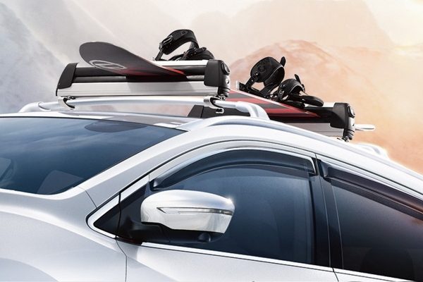 Nissan Murano - ВЫДВИЖНОЙ ДЕРЖАТЕЛЬ ДЛЯ СНОУБОРДА / ЛЫЖ, ДО 6 ПАР ЛЫЖ