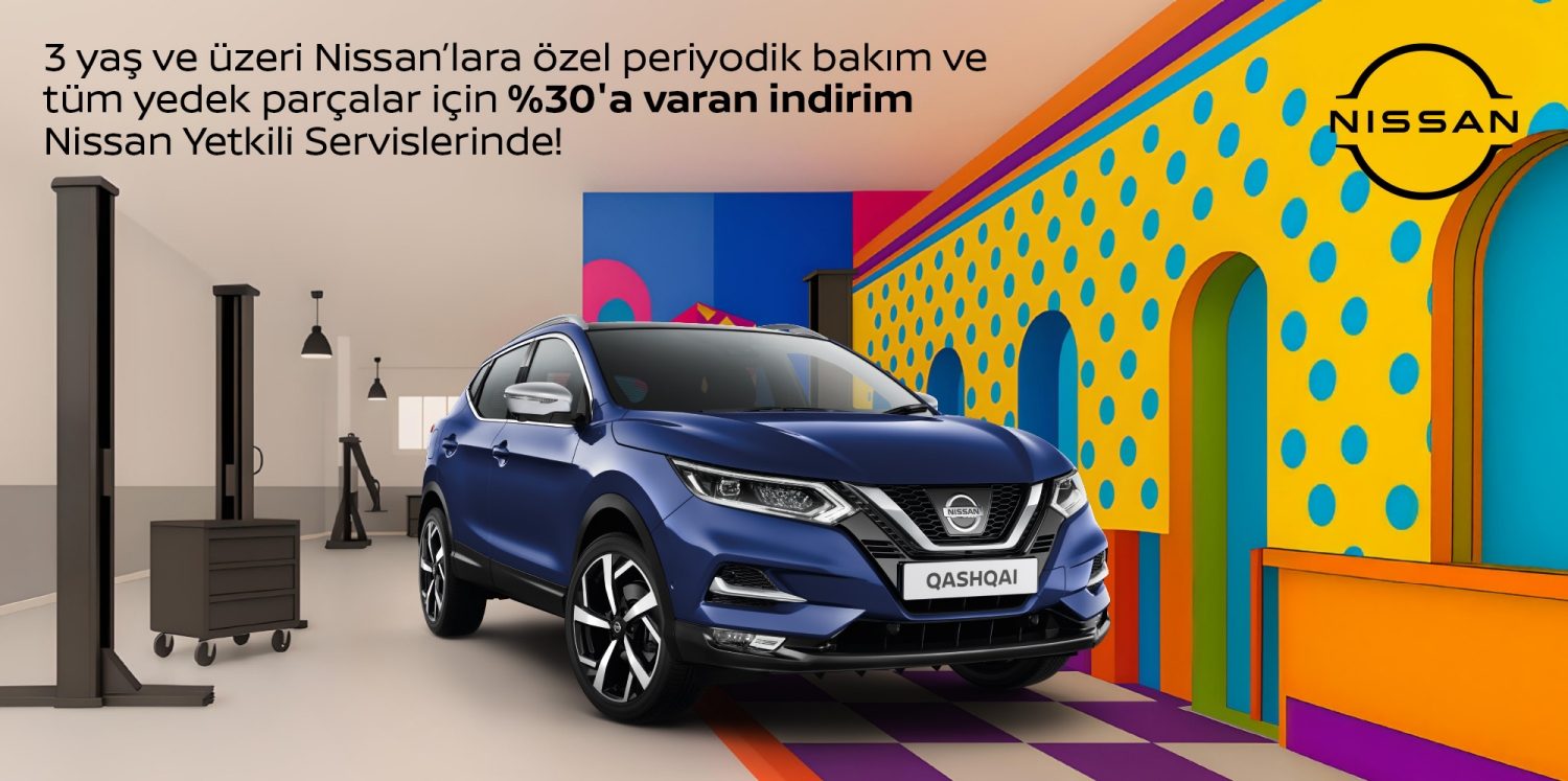 Nissan 3+ yaş servis kampanyası