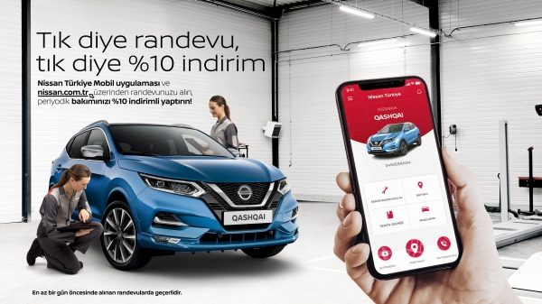 nissan online randevu kampanyası