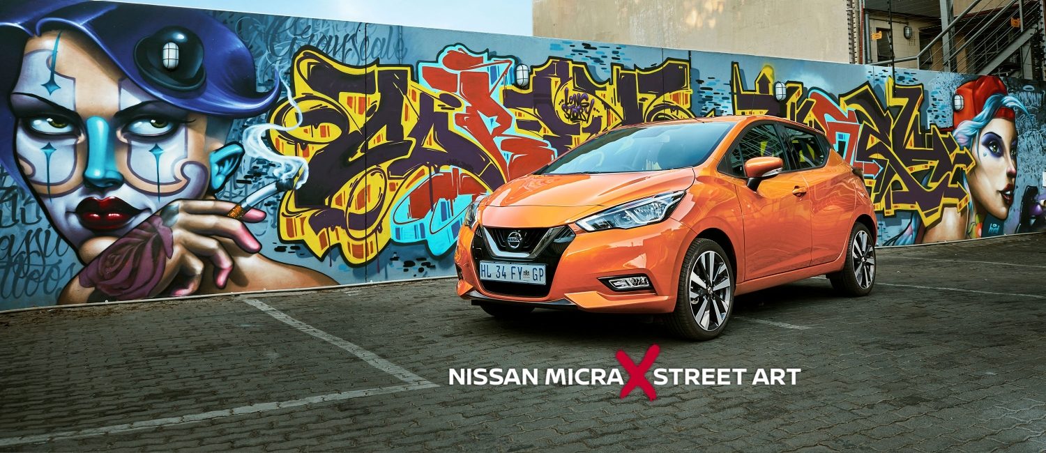 Nissan Micra X Street Art