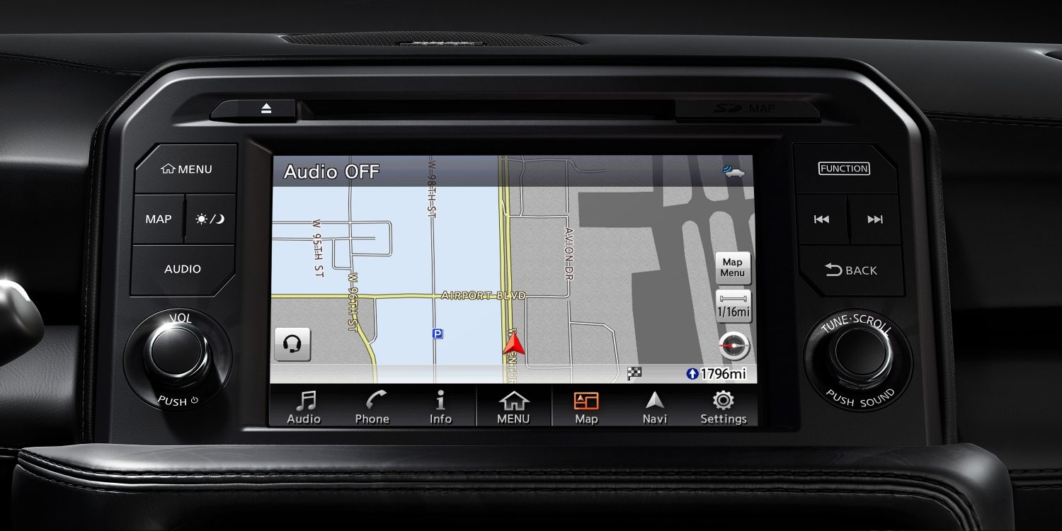 Nissan GT-R Navigation System