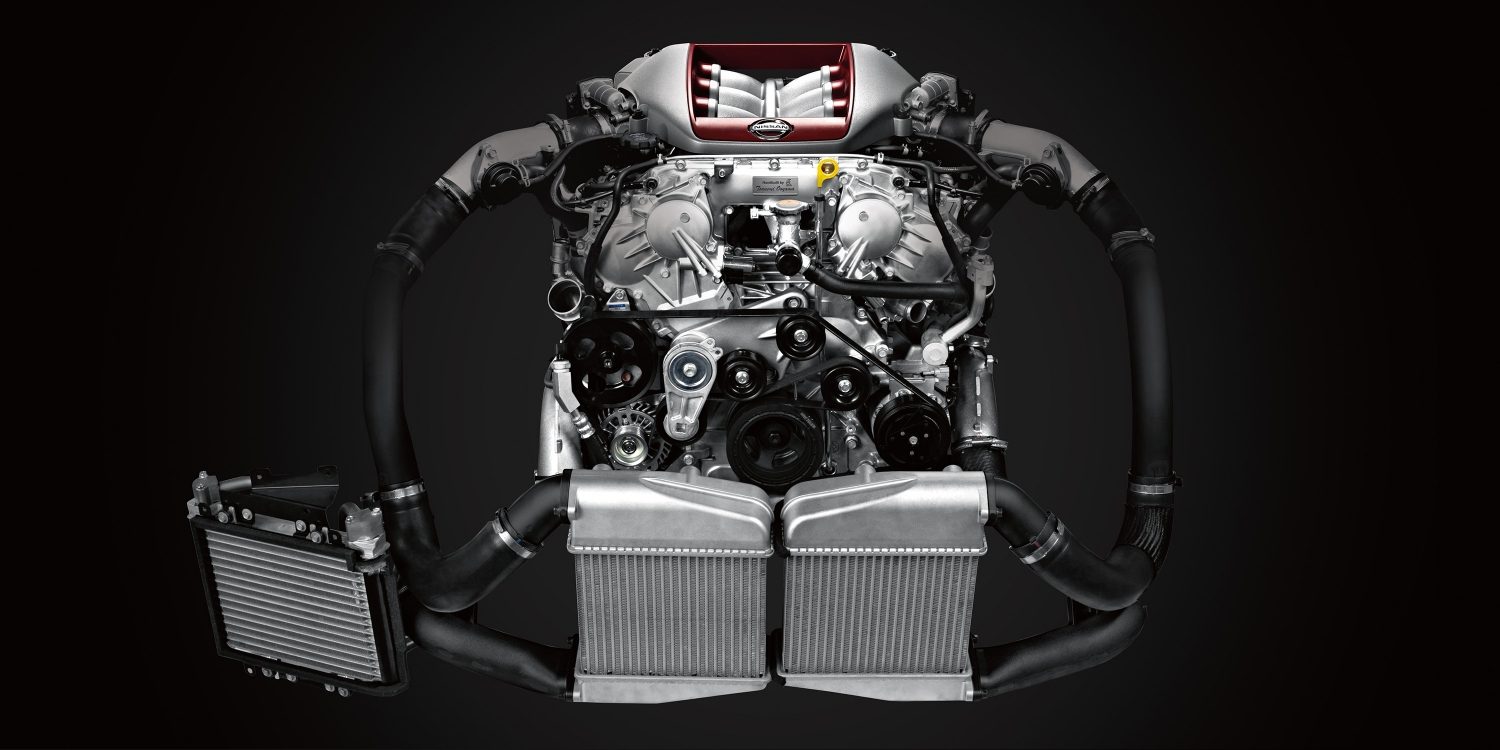 Nissan GT-R VR38 Twin Turbo Engine