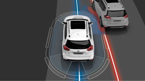 X-Trail Intelligent Engine Brake illustration