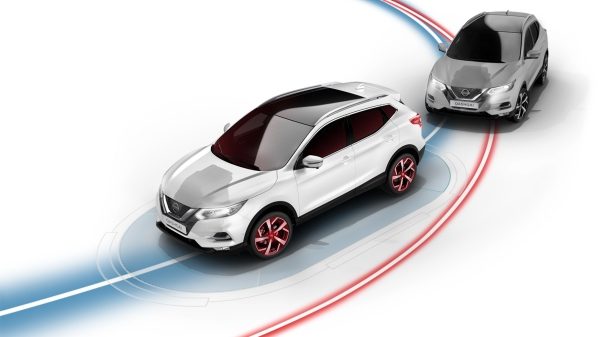 Qashqai Intelligent Trace Control illustration