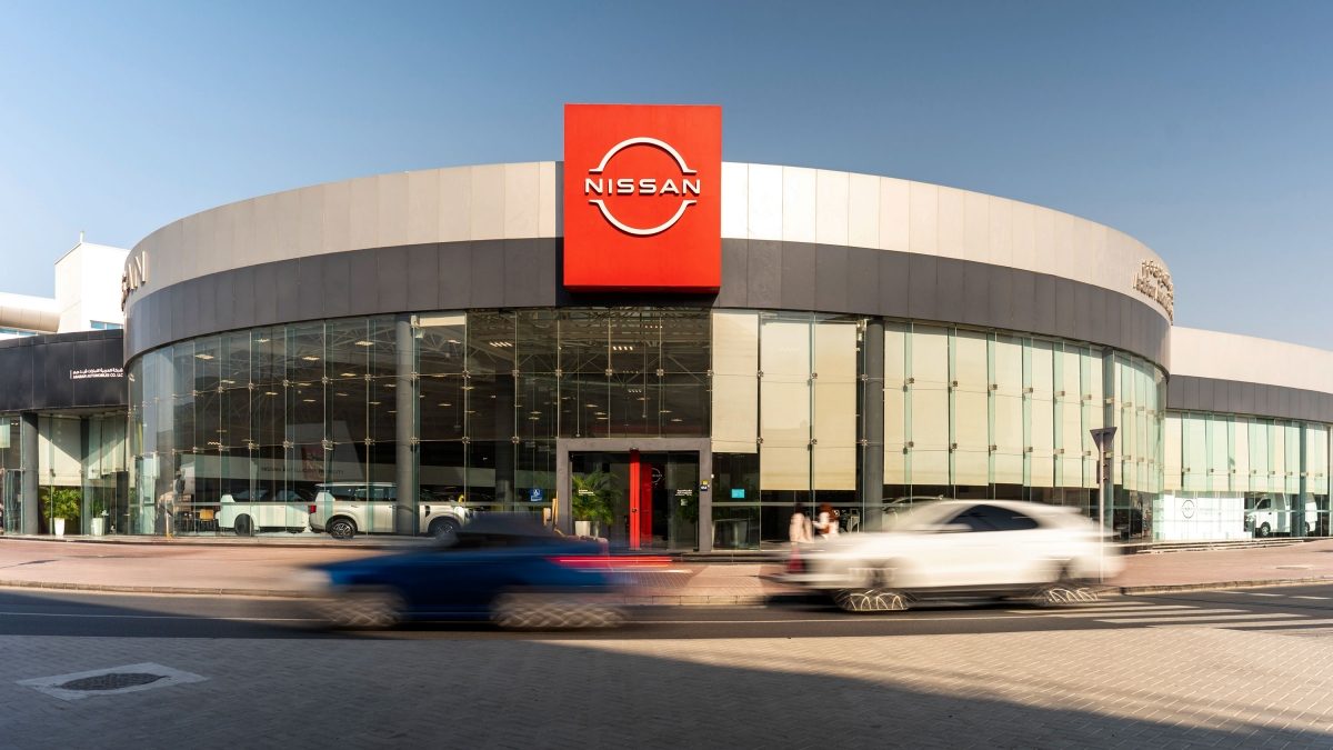 Nissan Dubai Showroom Exterior