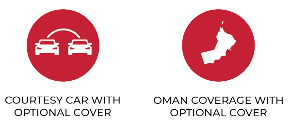 Courtesy Car & Oman Insurance