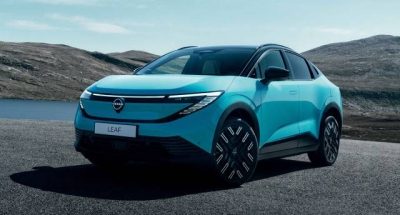 Der auffällige Nissan LEAF.