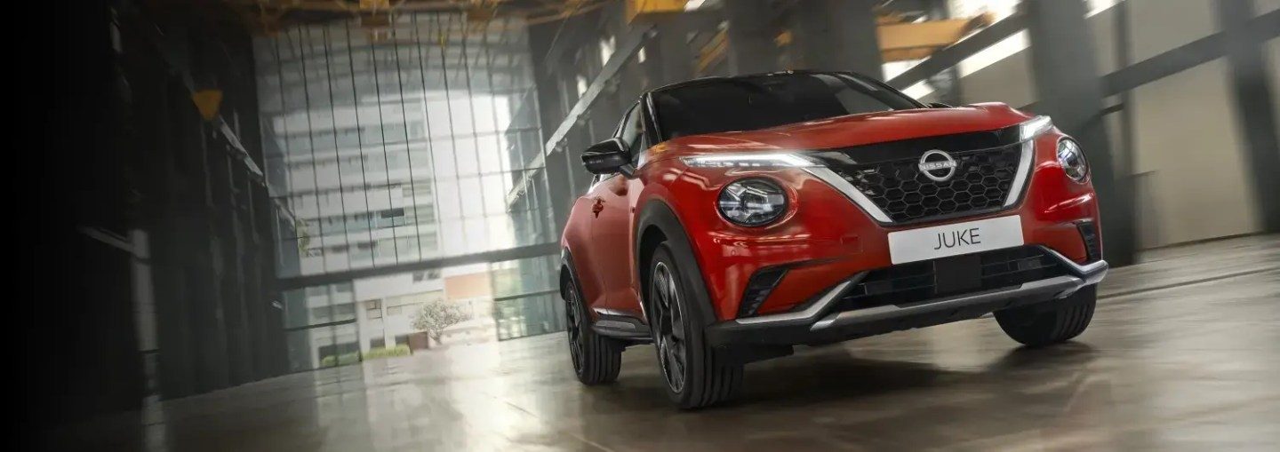 Der Nissan Juke in der Stadt