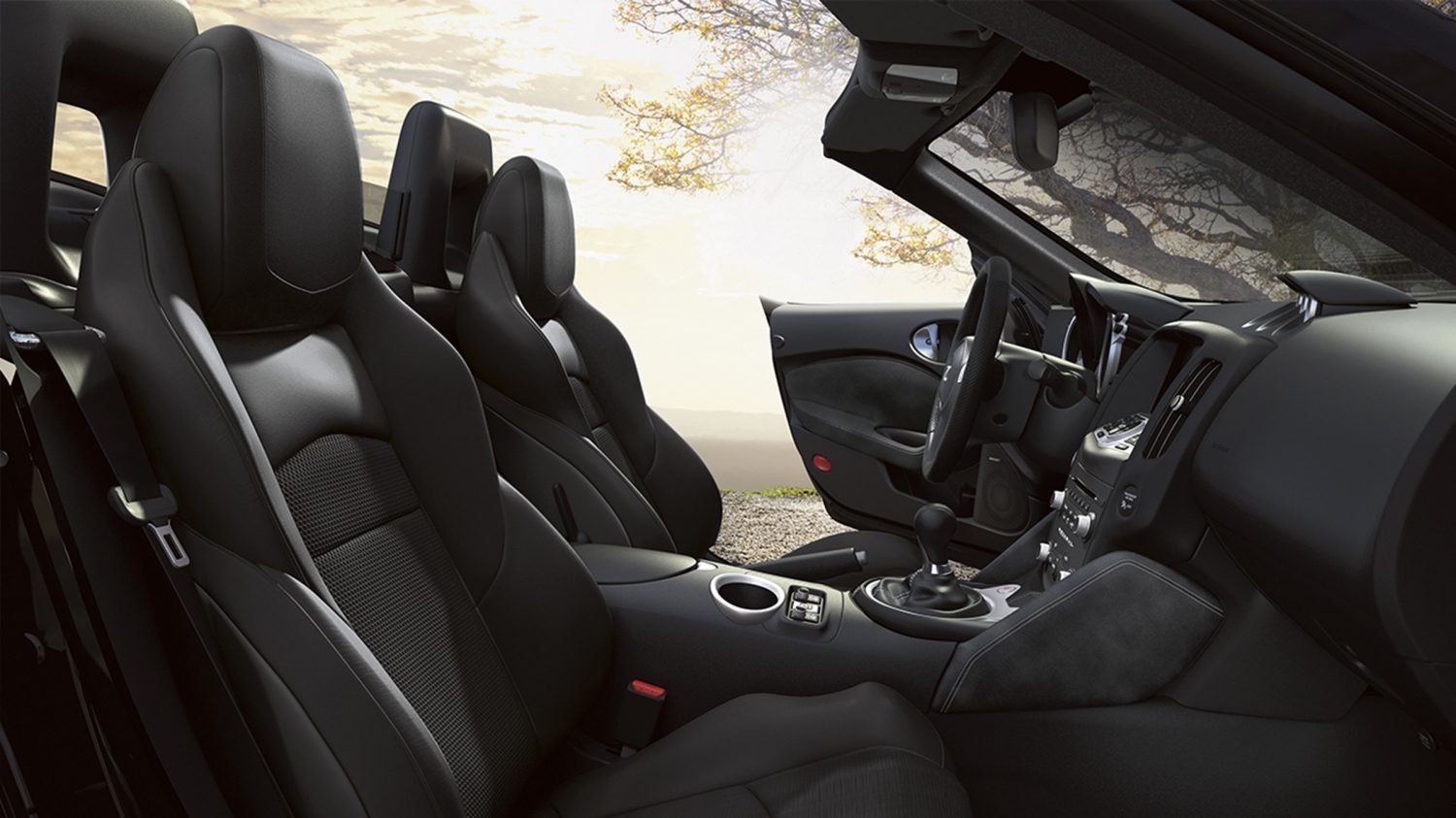 370Z_Roadster - Vue intérieure Noir