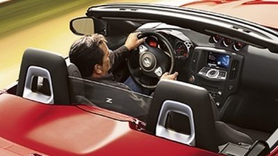 Nissan 370Z Roadster - Vue arrière haute