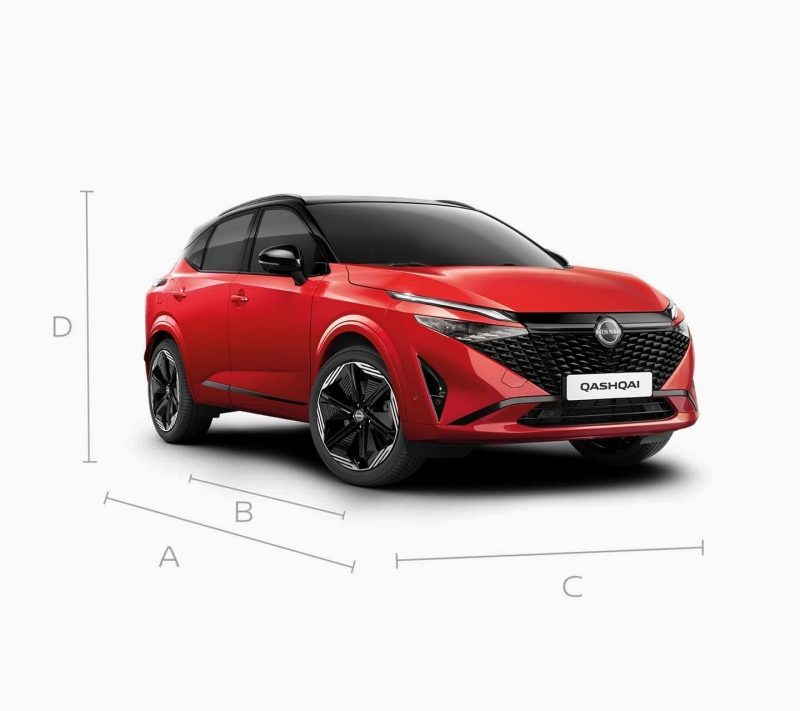 Nissan Qashqai e-Power N-Design 3/4 front pack shot - Hybrid SUV