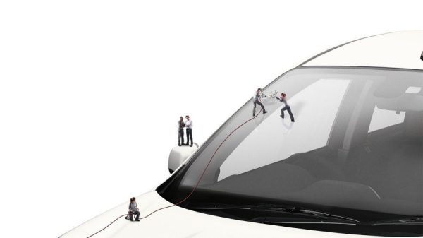 NISSAN Glasscheiben-Service