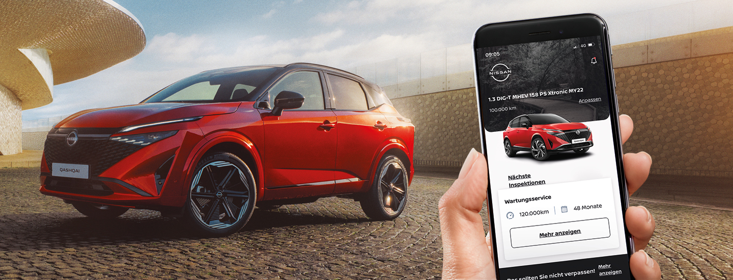 Die kostenlose “MyNissan CH“ App