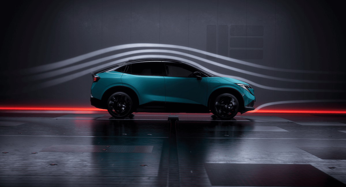 Nissan LEAF rechte Seitenansicht