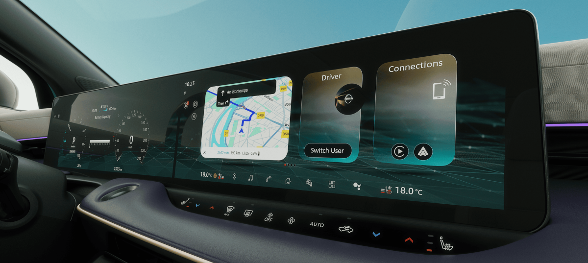 Verfügbare Apps im neuen Nissan LEAF