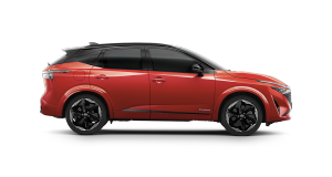 Nissan Quashqai mit der Farbe blau 