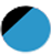 2-Farbenlackierung: Karosserie: Authentic Blue / Dach und Außenspiegel: Mystery Black