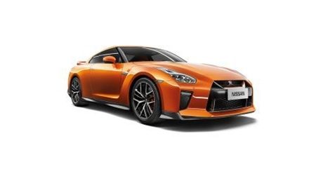 Das Bild zeigt den Nissan GT-R in einer dynamischen Seitenansicht, bekannt für seine sportliche Leistung.
