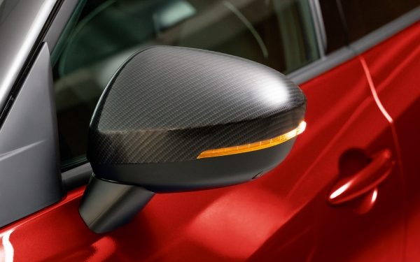 Nissan Juke Spiegelkappen in Carbon Black