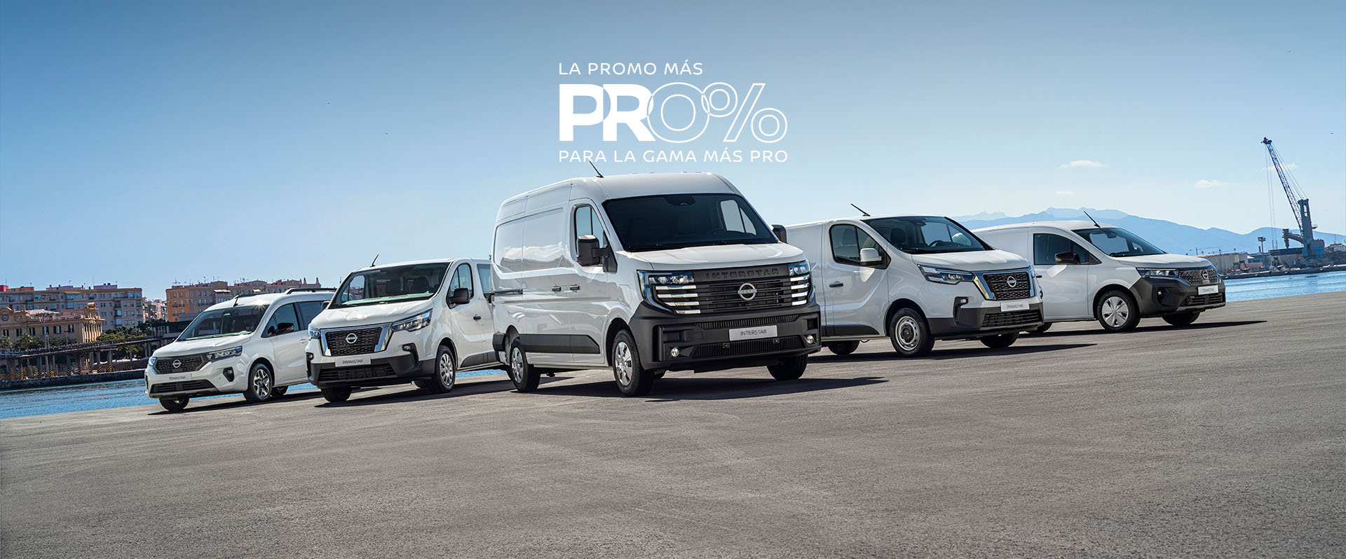 Gama Nissan profesional 0%